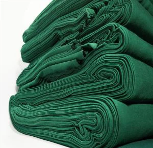 Medizinisches dunkelgrünes Baumwolltuch, chirurgisches Tuch